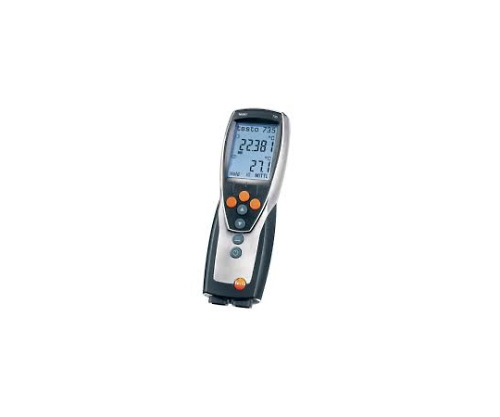61-0104-17 プロフェッショナルクラス温度計 testo735-2 0563 7352テストー