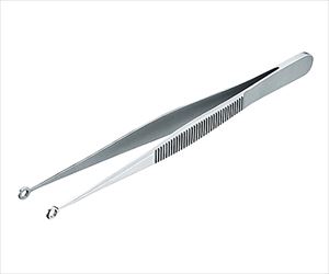 61-0487-87 特殊形状ピンセット リング型 P-878ホーザン