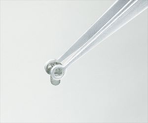 61-0487-87 特殊形状ピンセット リング型 P-878ホーザン