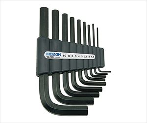 61-0489-12 六角レンチセット 1.5-10.0㎜ W-96ホーザン 61-0489-12 六角レンチセット 1.5-10.0㎜ W-96ホーザン