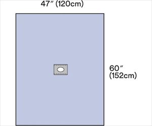 【医療機器クラス1】61-0500-34 ステリ・ドレープ(TM) 吸水/防水 不織布製テープ付き穴あきドレープ 9030 ME 【医療機器クラス1】61-0500-34 ステリ・ドレープ(TM) 吸水/防水 不織布製テープ付き穴あきドレープ 9030 ME