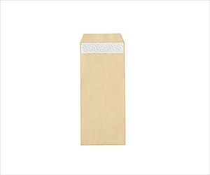 【グリーン購入法】61-0585-73 クラフト封筒テープ付 長３ 茶色 テープ付 １００枚入 N3K85Q100キングコーポレ