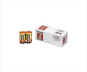 【グリーン購入法】61-0737-12 アルカリ乾電池 業務用パック 単２形 １０本入 LR14XJN/10Sパナソニック