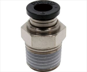 61-1907-38 チューブフィッティング ストレート 適合外径6mm 接続口径R1/4 PC6-02ピスコ 61-1907-38 チューブフィッティング ストレート 適合外径6mm 接続口径R1/4 PC6-02ピスコ