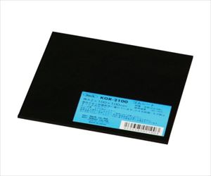 61-2050-36 ゴム板 2×100×100mm KGR-2100光
