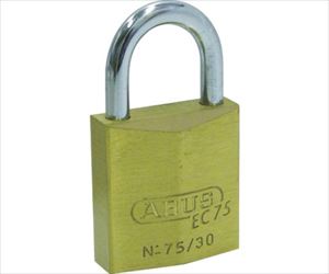 61-2097-48 真鍮南京錠 EC75-30 ディンプルシリンダー バラ番 EC75-30-KDABUS 61-2097-48 真鍮南京錠 EC75-30 ディンプルシリンダー バラ番 EC75-30-KDABUS