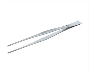 61-2191-52 ステンレス製ピンセット 300mm 直ギザ付 TSP-39トラスコ中山