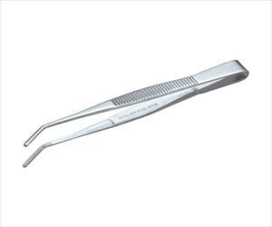 61-2191-62 ステンレス製ピンセット 125mm 曲ギザ付 TSP-22トラスコ中山