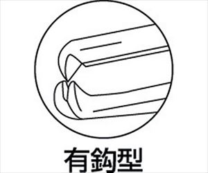 61-2191-78 高精度ステンレス製ピンセット 130mm 有鈎型 TSP-80トラスコ中山