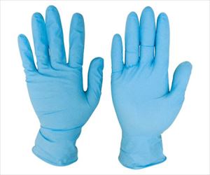 【食品衛生法適合】61-2685-98 シンガーニトリルディスポNo.210青PF Sサイズ （100枚入） NBR0550PF