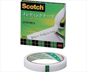 61-2758-84 メンディングテープ 15mmX50m 巻芯径76mm 810-3-15スリーエム 61-2758-84 メンディングテープ 15mmX50m 巻芯径76mm 810-3-15スリーエム
