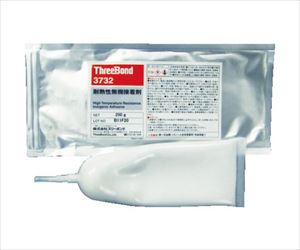 【冷蔵】61-2812-37 【冷蔵品】無機系耐熱接着剤 200g 白色 TB3732スリーボンド