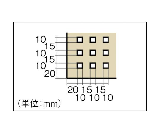 61-3114-11 UPR型パンチングラック H1885 UPR4000トラスコ中山
