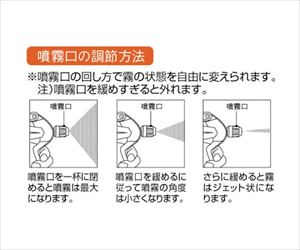 61-3208-15 スプレーガン500ml 自在タイプ 青 TSG-500G-Bトラスコ中山