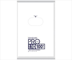 61-3318-29 スタンダードポリ袋10号（0.03mm） L-10日本サニパック