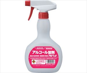 61-3329-37 薬液専用詰替容器 スプレーボトル アルコール共通500ml用（容器のみ） 53044サラヤ