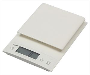 61-3444-63 デジタルクッキングスケール ホワイト KD-320タニタ
