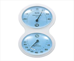 61-3445-53 温度計 温湿度計 ブルー TT-509タニタ