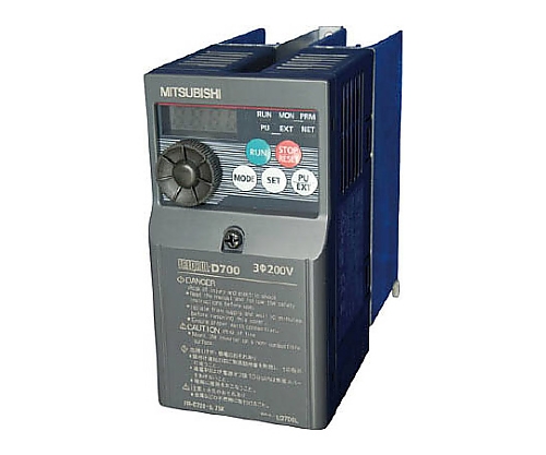 61-3561-66 汎用インバータ FREQROL-D700シリーズ 200～240V 4.2A FR-D720-0.75K三
