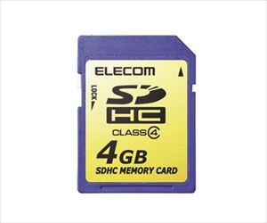61-3642-67 SDカード 4GB SDHC対応 MF-FSDH04Gエレコム