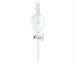 61-4409-87 分液ロート PTFEコック付 100mL 014250-100柴田科学