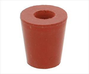 61-4430-41 ゴム栓 ひ素試験器用 No.0B 063130-0401A柴田科学