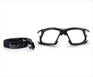 61-6423-47 ｂｏｌｌｅ 保護メガネ用ガスケット＆ストラップセット ２０本入 ＲＵＳＨ＋用ガスケット＆ストラップ 166