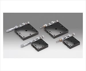 61-6966-34 薄型X軸スチールステージ サイズ60×60mm TSDT-601SRシグマ光機