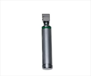 【医療機器クラス1】61-7029-42 喉頭鏡 マッキントシュハンドル 乾電池式 Z159-2855日本フリッツメディコ