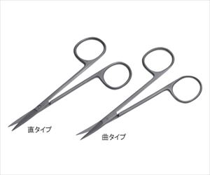 【医療機器クラス1】61-7040-86 眼科剪刀 11cm 曲 D340-477日本フリッツメディコ