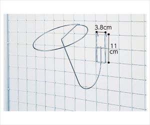 61-7213-43 ネット用帽子掛け 直径18cm 61-132-8-2ストア・エキスプレス