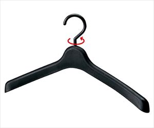 61-7230-30 プラスチック製ハンガー 黒 W40cm 入数10本 61-784-90-1ストア・エキスプレス
