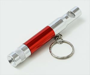 61-7349-07 LEDライト付アルミホイッスル ALH-30旭電機化成