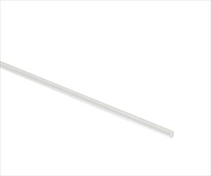 61-7413-77 アクリル透明角棒 3mm角×1m HK-3光