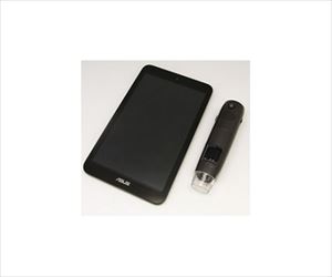 61-8495-13 ＷＩＦＩ接続ワイヤレスデジタル顕微鏡（２００倍・タブレット同梱） 3R-WM401WIFI-SETスリーア