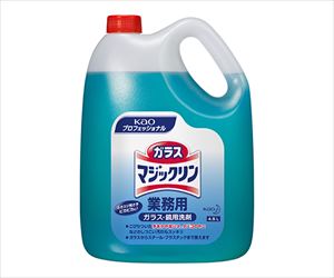 61-8509-24 ガラスマジックリン 業務用 4.5L ガラスクリーナー 花王
