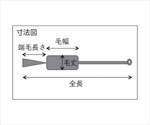 61-8867-42 理化学ブラシ 注射器用 ナイロン毛 ステンレス柄1cc用 TBS-S1Nトラスコ中山