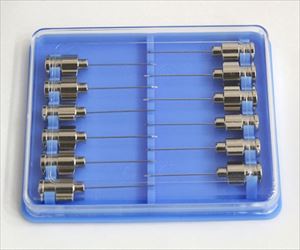 【医療機器クラス1】61-9092-85 VAN金属針 皮下針 1/4(ゲージ27G ロック基 針先約12°)RB 010362