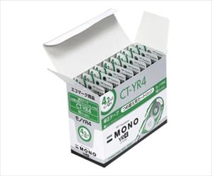 61-9343-78 修正テープモノYX CT-YX4用つめ替えカートリッジ 10個 CT-YR4 X 10トンボ鉛筆 61-9343-78 修正テープモノYX CT-YX4用つめ替えカートリッジ 10個 CT-YR4 X 10トンボ鉛筆