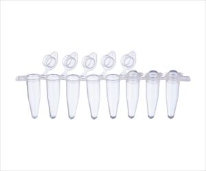62-0891-06 ０．２ｍＬ ＰＣＲ８連チューブ ドームキャップ付 137-232CWATSON