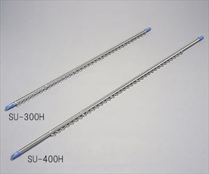 62-0899-55 ステンレス物干し竿 ブルー 2200～4000×46×33mm SU-400Hアイリスオーヤマ