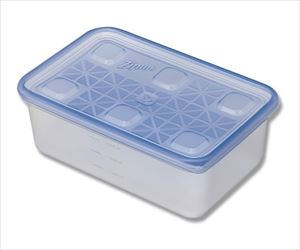 62-1020-94 業務用ジップロックコンテナー 長方形 1900ml 10個セット 004752521旭化成