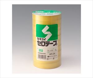 62-1022-66 セロテープ No.252 18mm×50m巻 10巻 001600111セキスイ