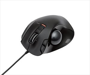 62-2040-90 トラックボールマウス/親指/5ボタン/チルト機能/有線/ブラック M-XT2URBKエレコム