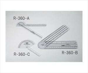 62-2060-12 ポケット角度計 171mm R-360-Aタイガー医療器