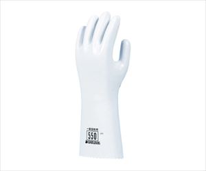 62-2692-75 耐溶剤手袋 ダイローブ 550 Lダイヤゴム