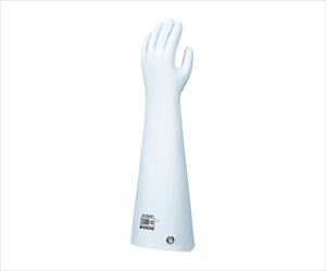 62-2692-84 耐溶剤手袋（55cm） ダイローブ 5500-55 Lダイヤゴム