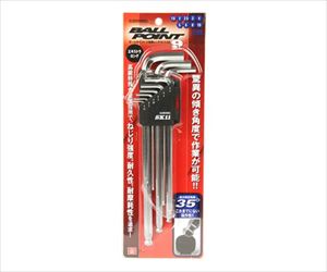 62-2837-36 SK11 BP六角棒レンチ35セット SLBW09MEL藤原産業