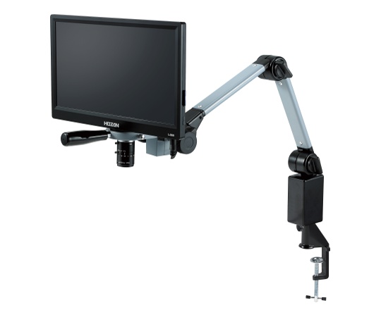 62-2993-45 マイクロスコープ (モニター付) 倍率 1.0～5.8× L-KIT565ホーザン