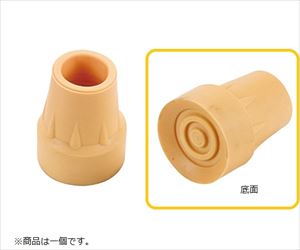 62-3799-53 杖先替えゴム 22mm イエロー1個 TG-22YLマキテック